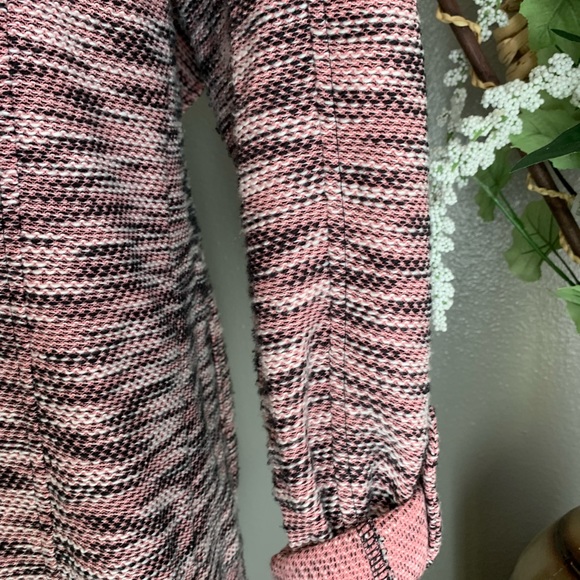 Bagatelle Collection Tweed Draped Jacket Size M - Picture 8 of 15